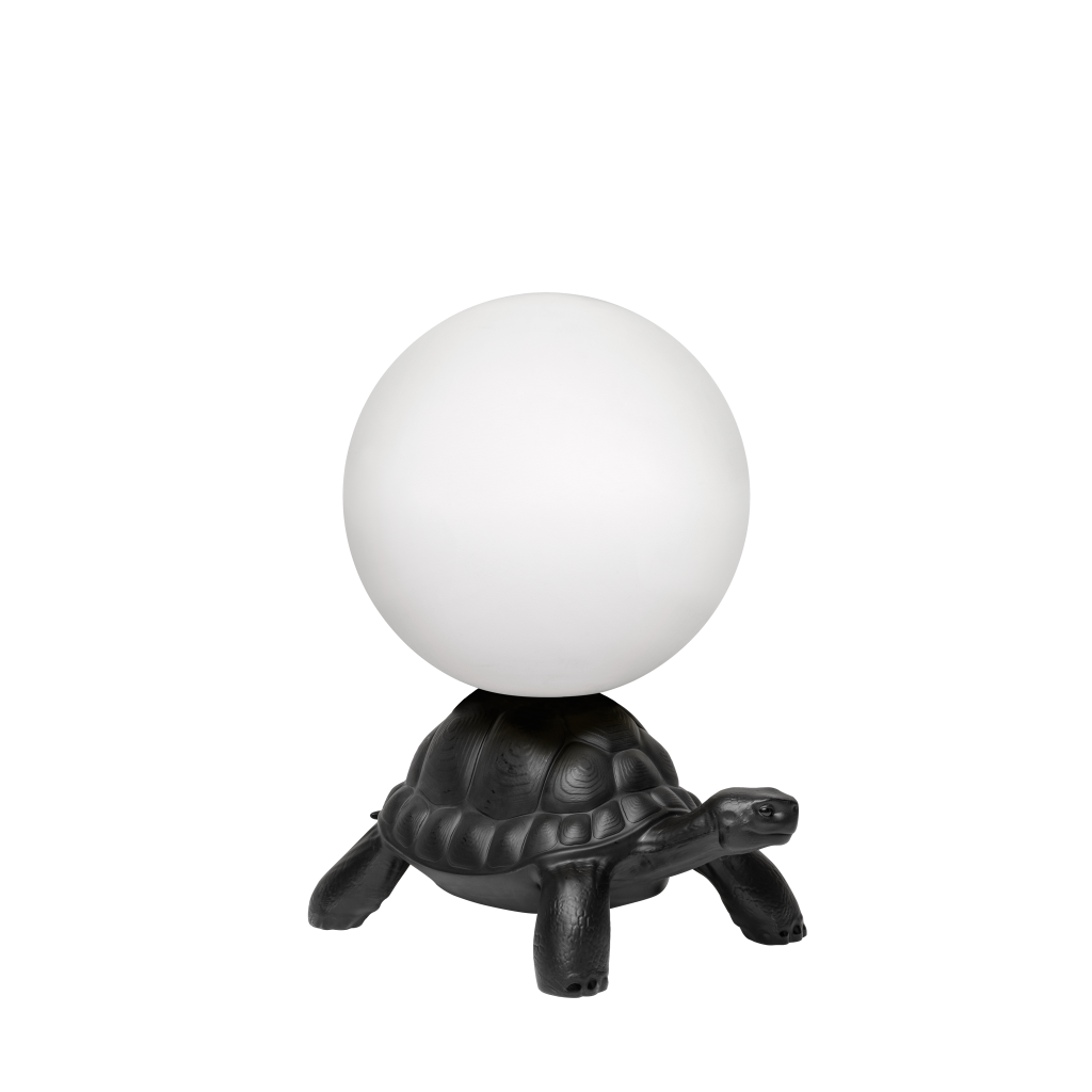 Turtle Carry Led Lampe Black